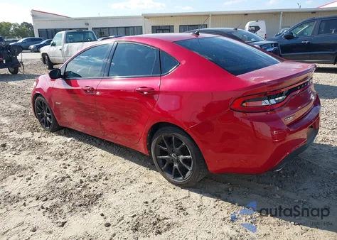 2013 Dodge Dart Rallye из США, поврежденный, VIN 1C3CDFBA4DD226278